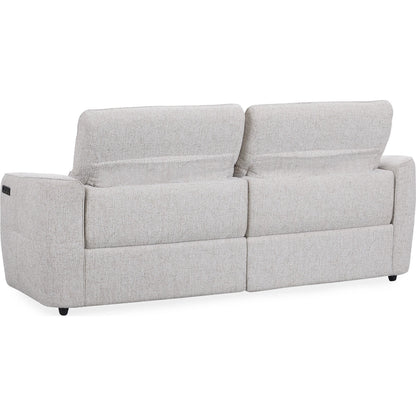 Kadon Zero Gravity Power Recliner Upholstered Fabric Sofa by Classic Home in charcoal. Made from 100% polyester, acacia mangium wood, metal in a transitional style.