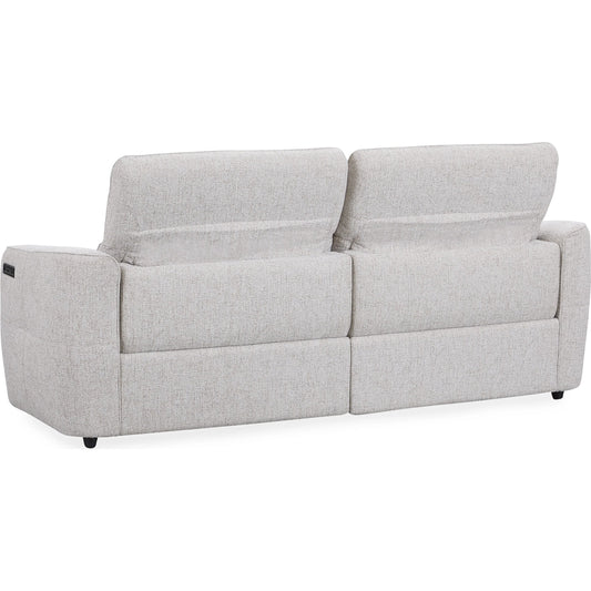 Kadon Zero Gravity Power Recliner Upholstered Fabric Sofa by Classic Home in charcoal. Made from 100% polyester, acacia mangium wood, metal in a transitional style.