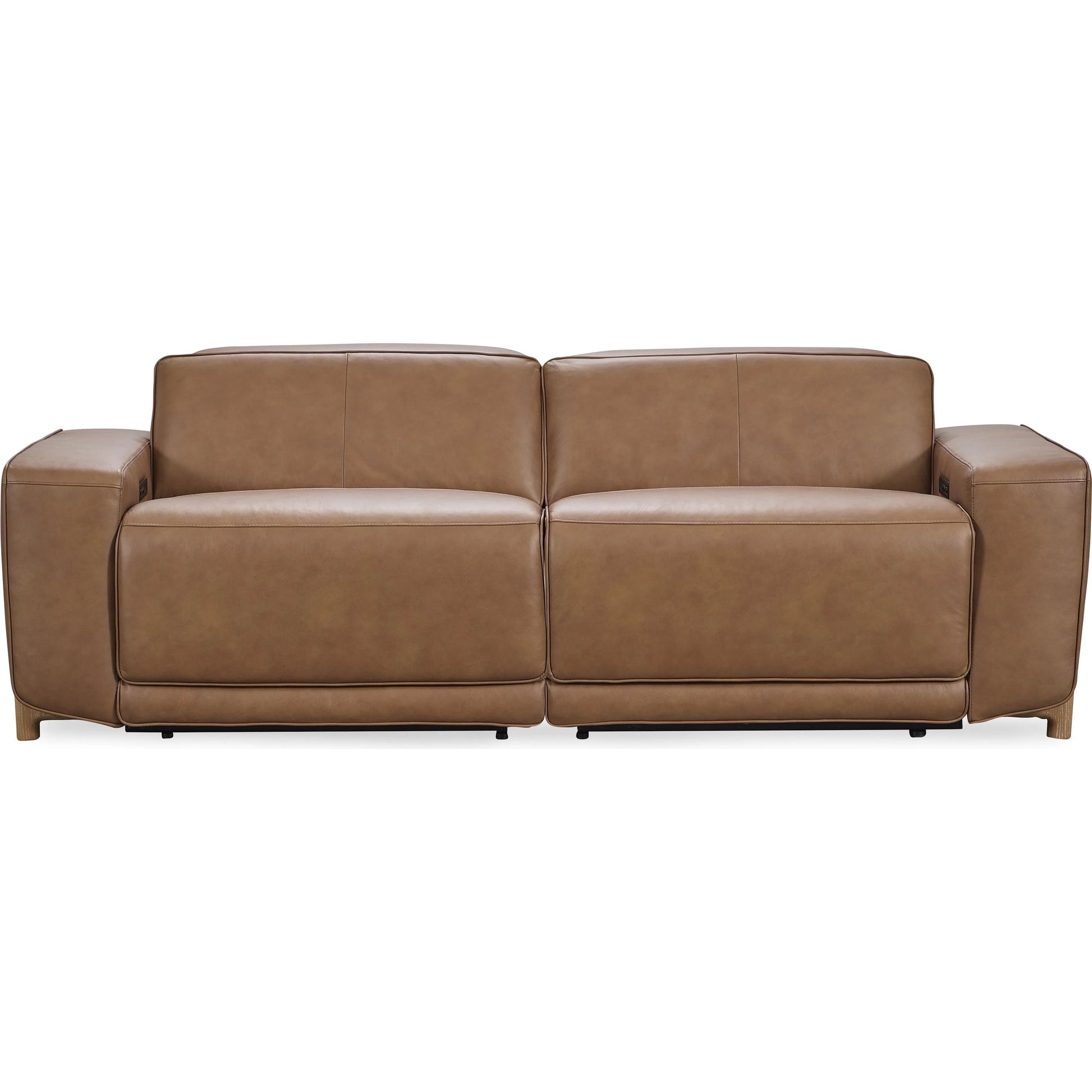 Kadon Zero Gravity Power Recliner Upholstered Leather Sofa by Classic Home in beige. Made from 100% top grain leather, acacia mangium wood, metal in a traditional style.