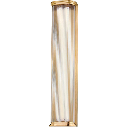 Newburgh 1 Light Wall Sconce by Hudson Valley. Made from steel, brass in a modern style.