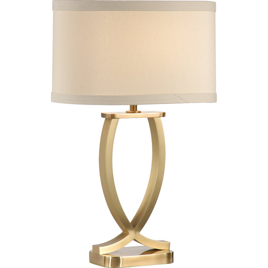 Arches Lamp by Wildwood in gold. Made from brass in a transitional style.