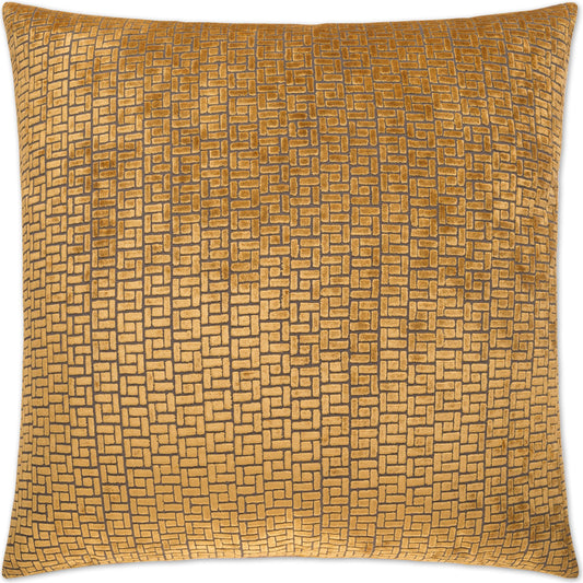 Jenga by DV Kap Home in gold. Made from 47% polyester, 53% rayon in a modern style.