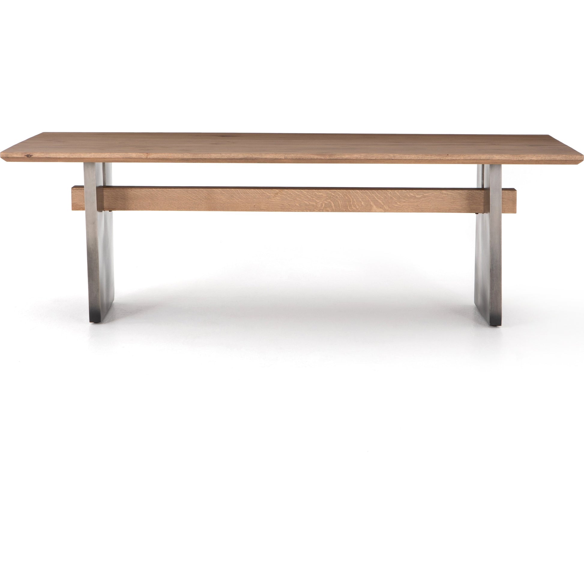 Brennan Dining Table by Four Hands. Made from solid oak, iron in a modern style.