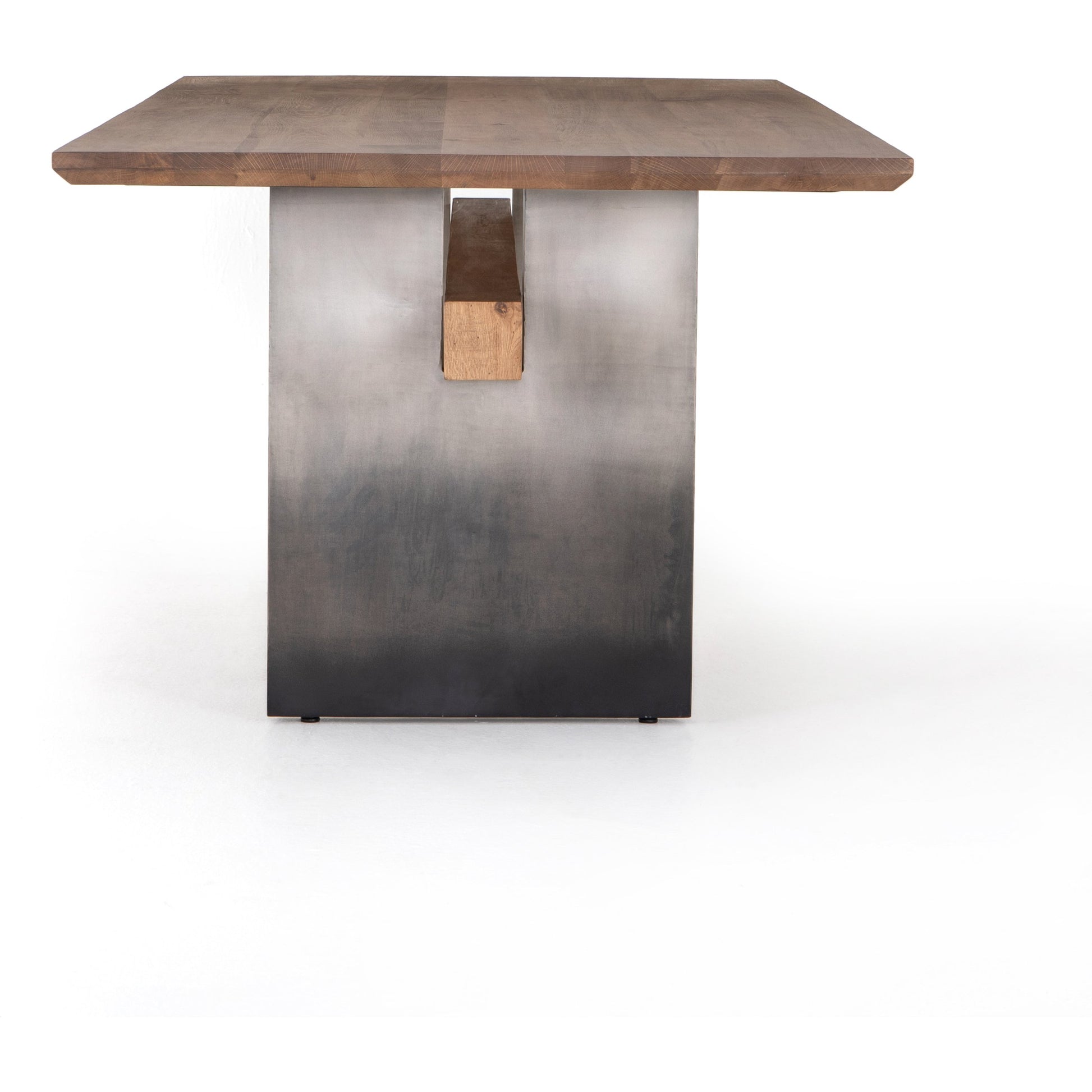 Brennan Dining Table by Four Hands. Made from solid oak, iron in a modern style.