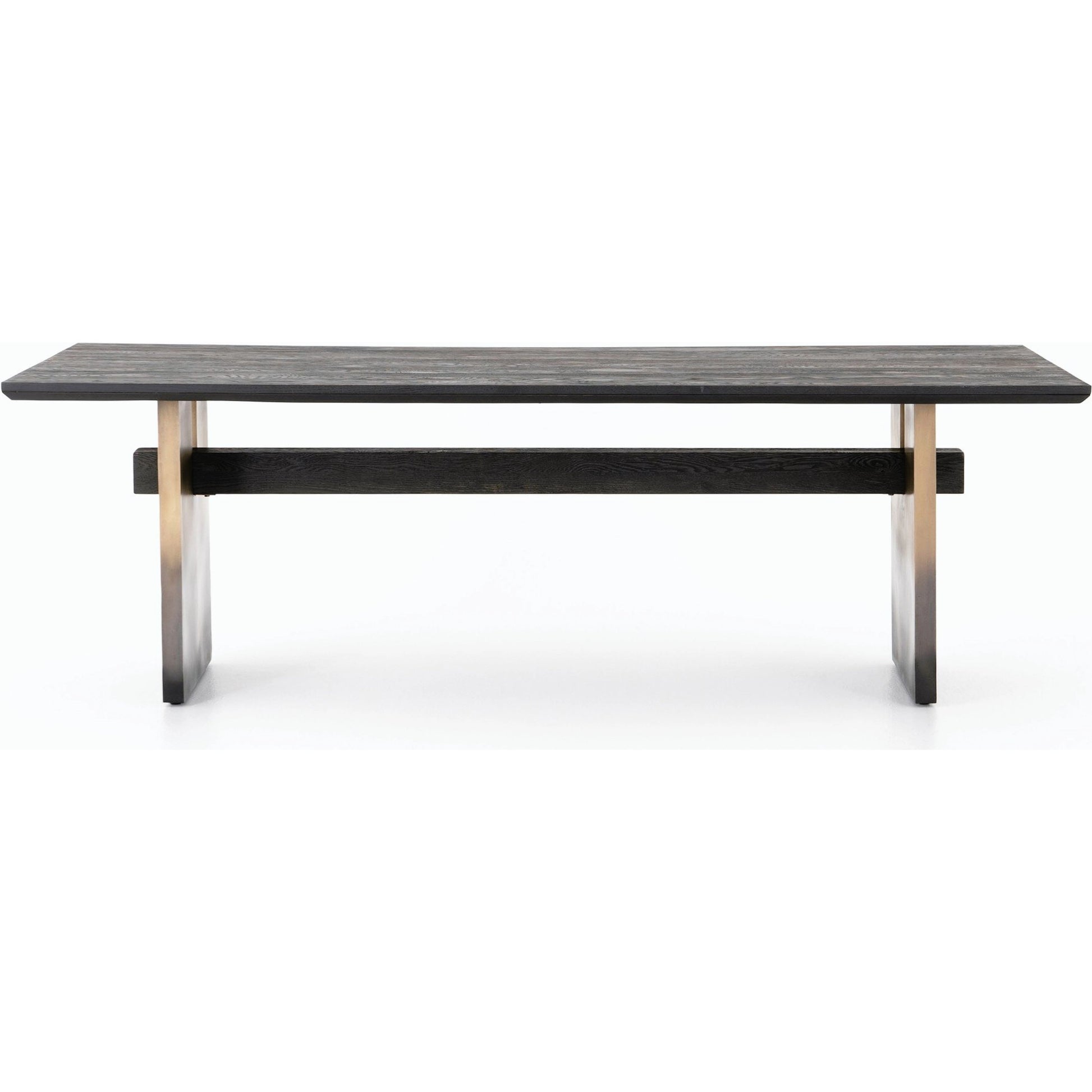 Brennan Dining Table by Four Hands. Made from solid oak, iron in a modern style.