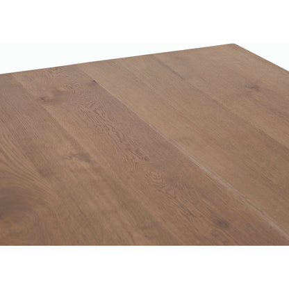 Brennan Dining Table by Four Hands. Made from solid oak, iron in a modern style.