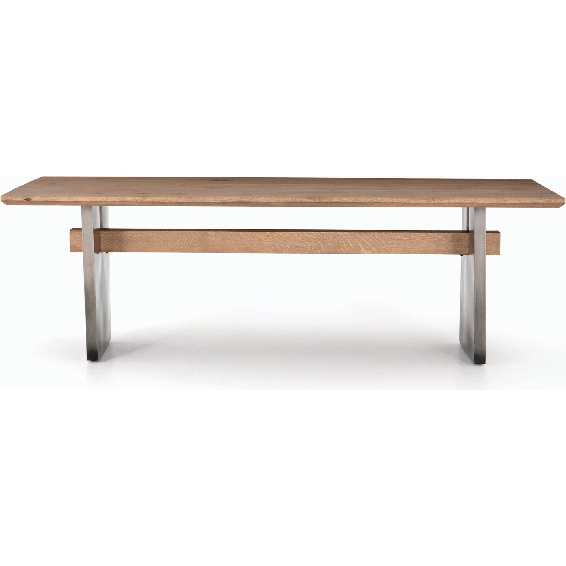 Brennan Dining Table by Four Hands. Made from solid oak, iron in a modern style.