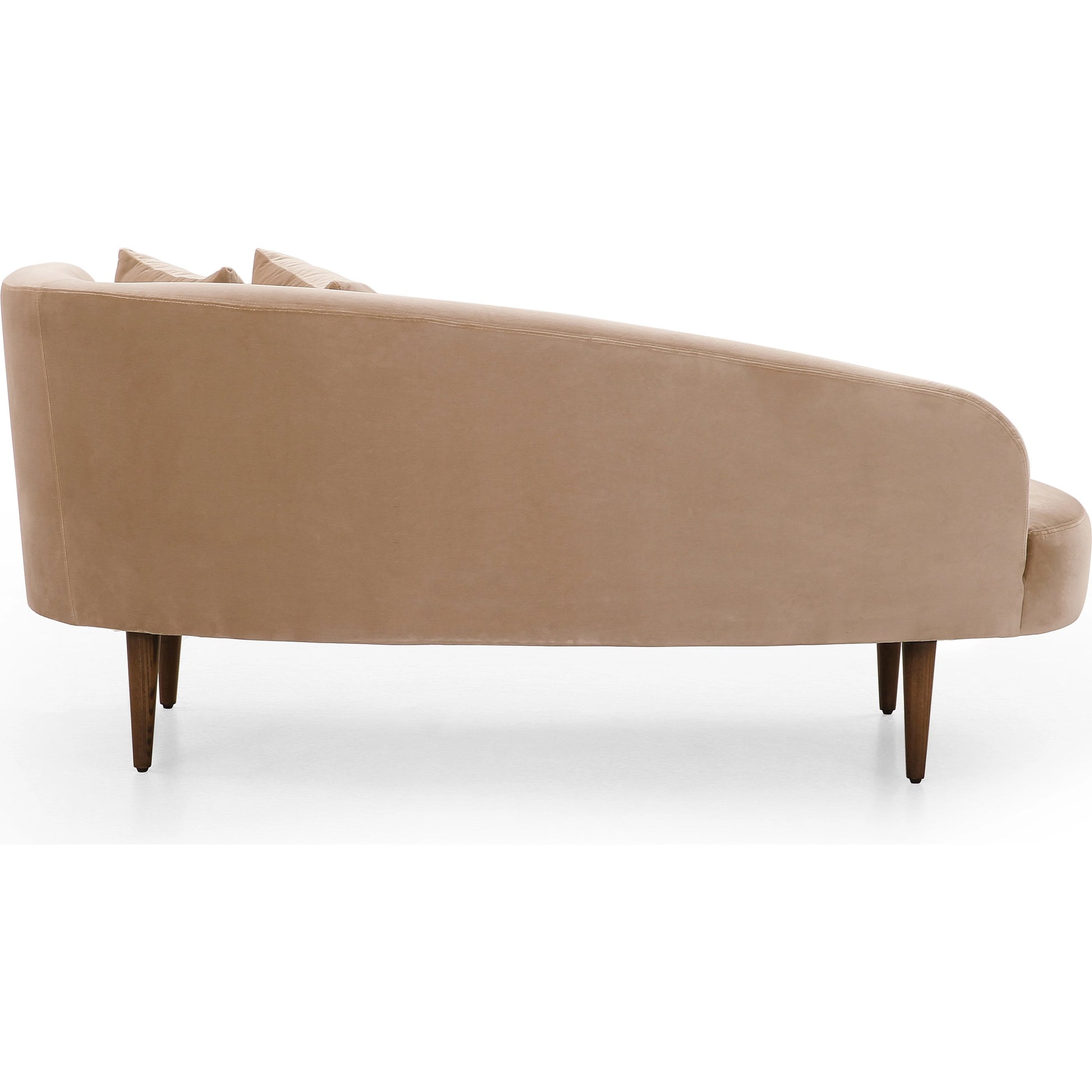 Luna Chaise by Four Hands in capri oatmeal. Made from 100% polyester, solid oak in a modern style.