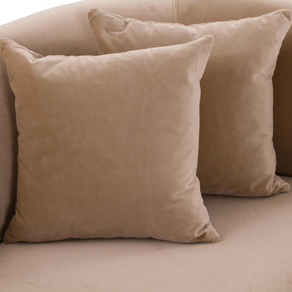 Luna Chaise by Four Hands in capri oatmeal. Made from 100% polyester, solid oak in a modern style.