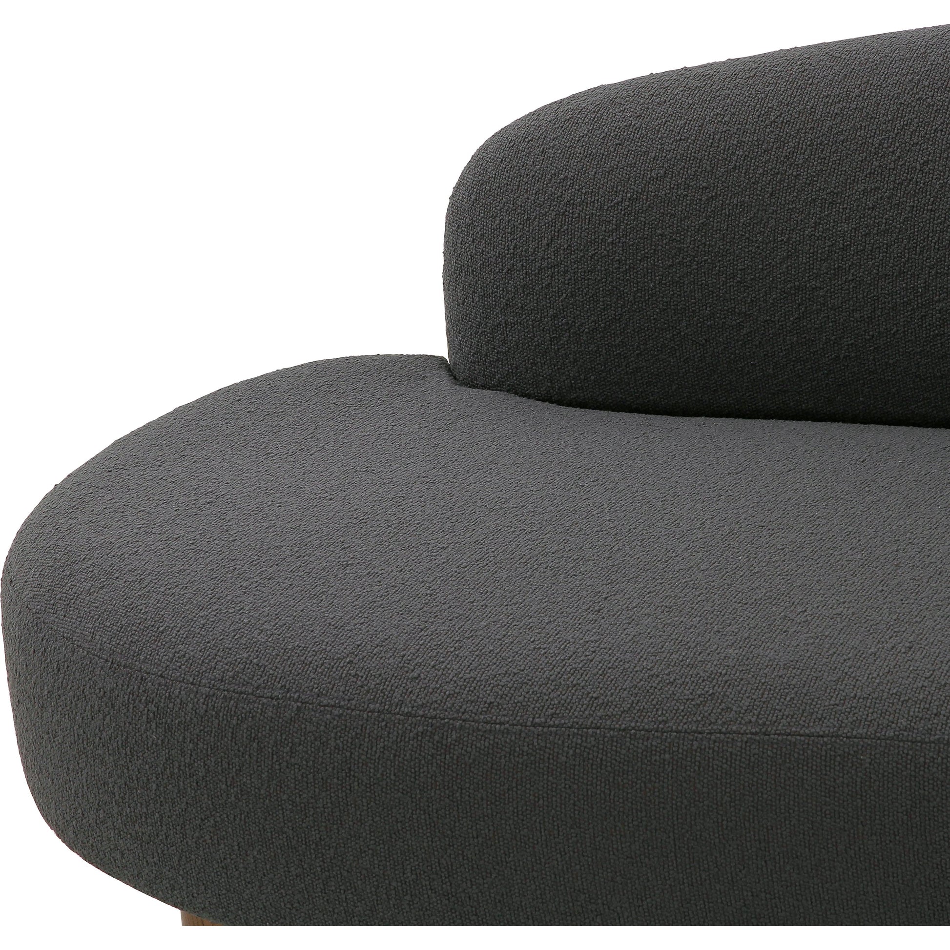 Luna Chaise by Four Hands in capri oatmeal. Made from 100% polyester, solid oak in a modern style.