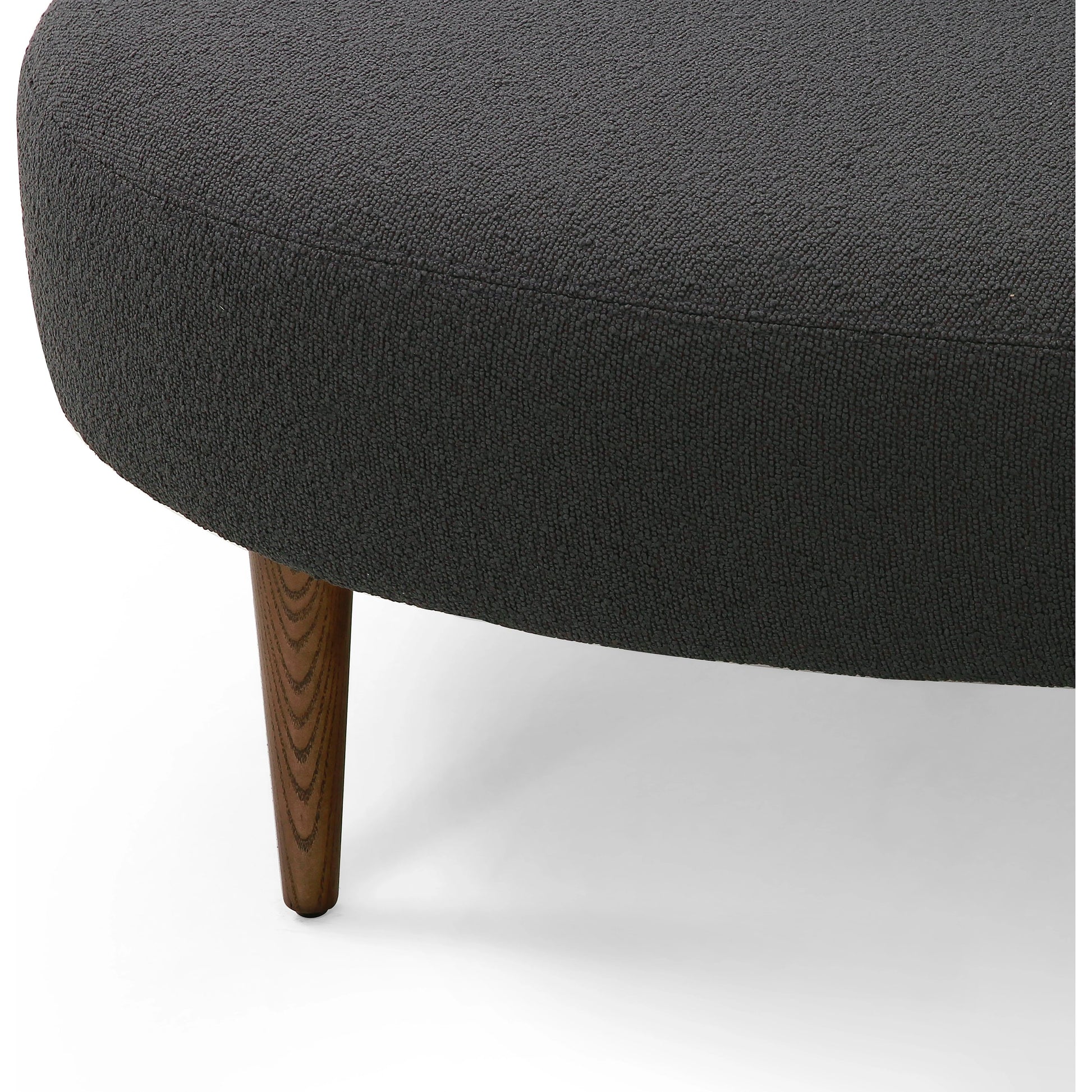 Luna Chaise by Four Hands in capri oatmeal. Made from 100% polyester, solid oak in a modern style.