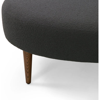 Luna Chaise by Four Hands in capri oatmeal. Made from 100% polyester, solid oak in a modern style.