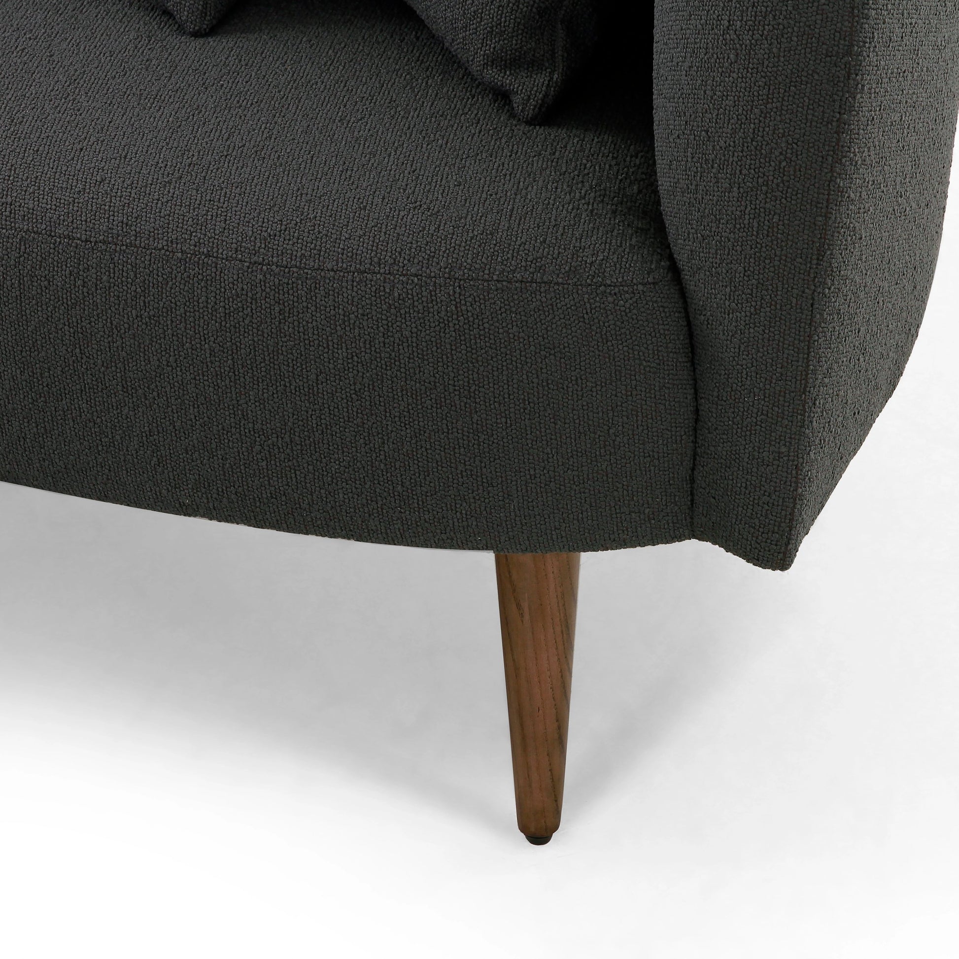 Luna Chaise by Four Hands in capri oatmeal. Made from 100% polyester, solid oak in a modern style.