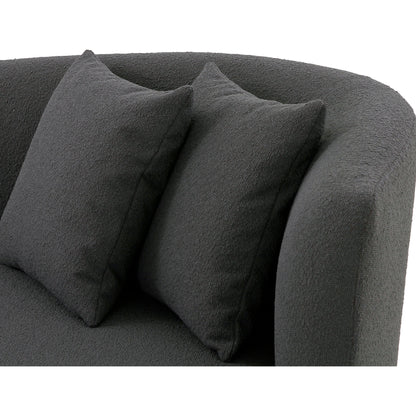 Luna Chaise by Four Hands in capri oatmeal. Made from 100% polyester, solid oak in a modern style.