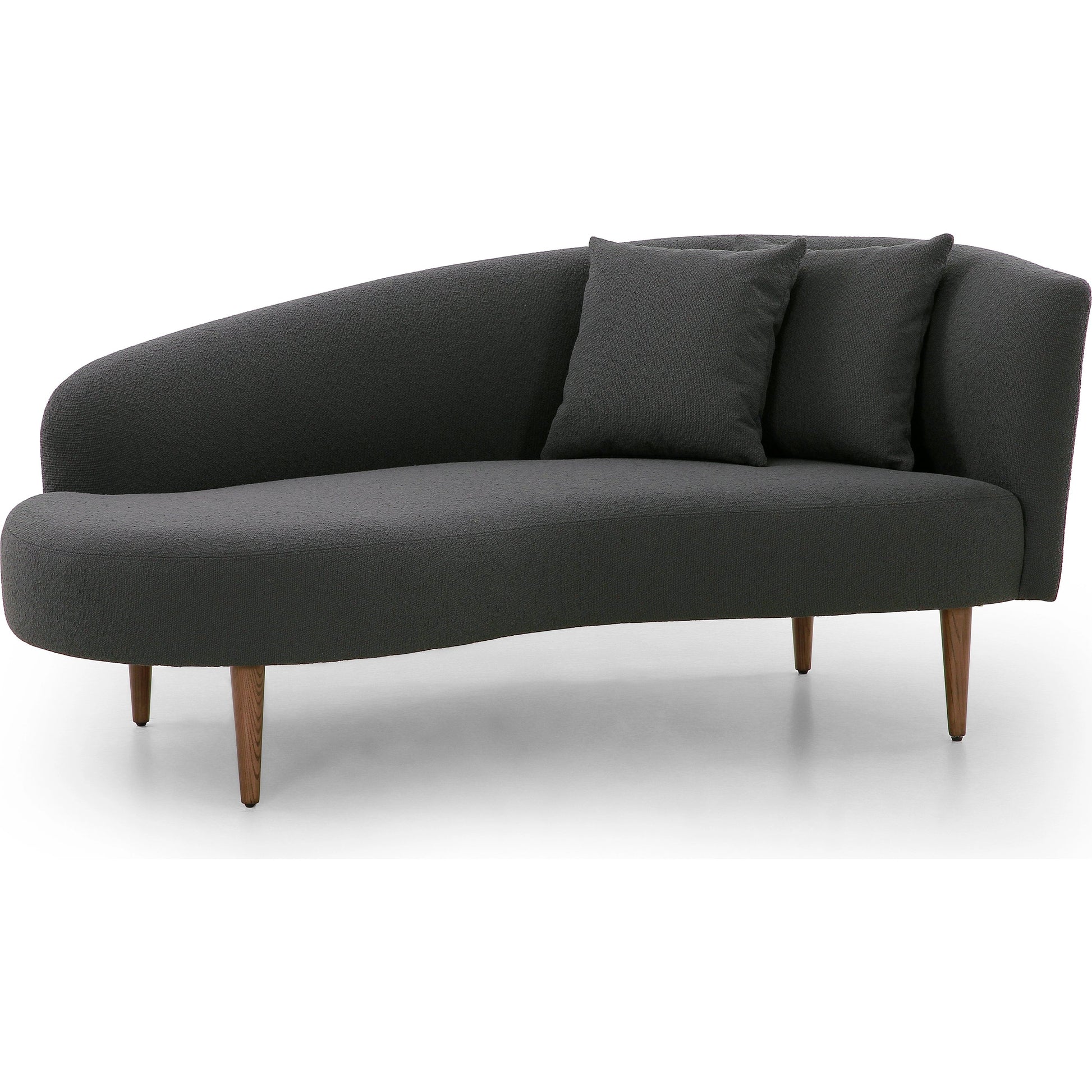 Luna Chaise by Four Hands in capri oatmeal. Made from 100% polyester, solid oak in a modern style.