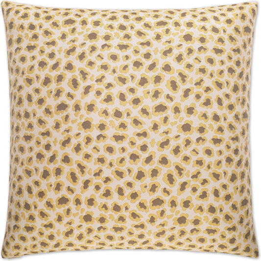 Angola by DV Kap Home in yellow. Made from 52% cotton, 48% polyester in a modern style.