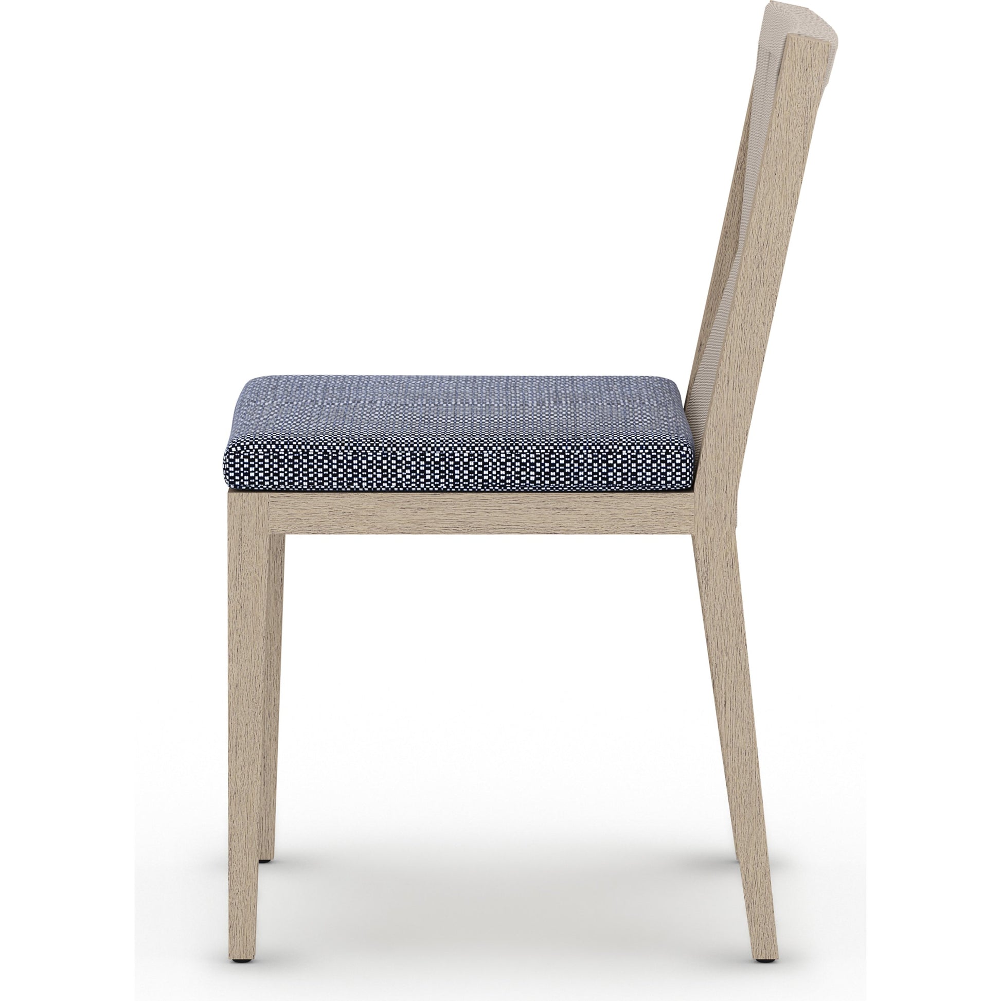 Sherwood Outdoor Dining Chair, Washed Brown by Four Hands in washed brown. Made from 100% olefin, solid fsc®-certified teak, 100% polypropylene in a cottage & farmhouse style.