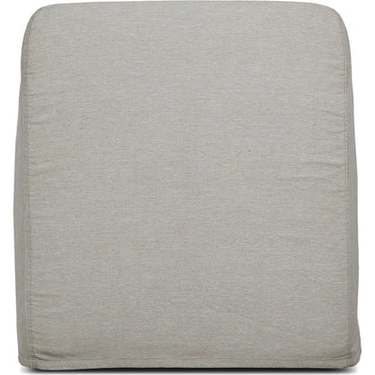 Dade Outdoor Swivel Chair by Four Hands. Made from 100% olefin, aluminum in a modern style.