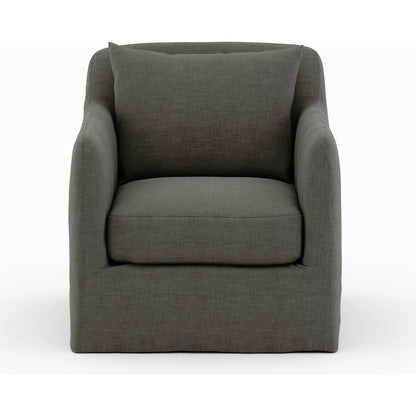 Dade Outdoor Swivel Chair by Four Hands. Made from 100% olefin, aluminum in a modern style.