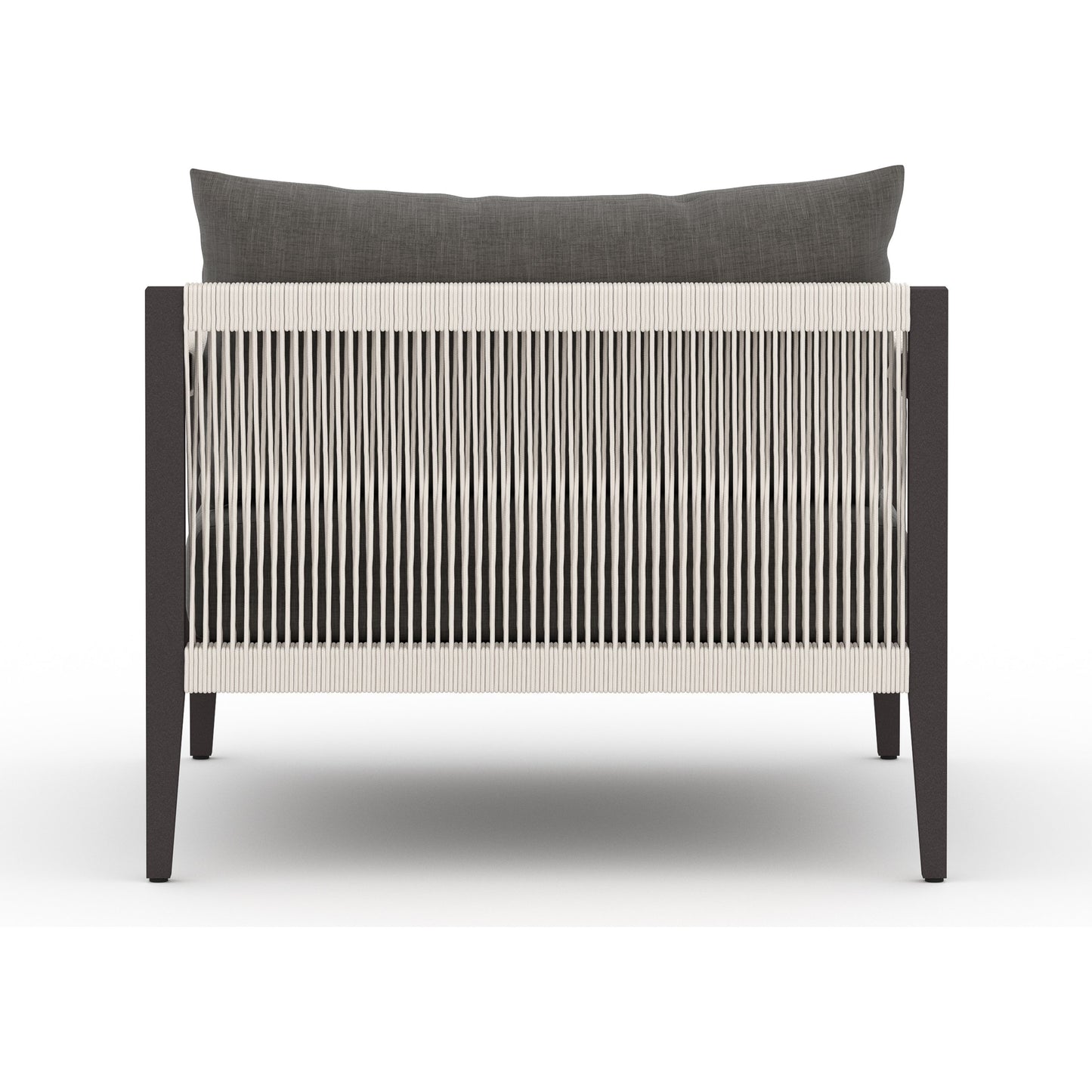 010 SI-1716712,SI-1716715 | Additional Silo | Sherwood Outdoor Chair, Bronze by Four Hands in bronze. Made from 100% olefin, aluminum, 100% polypropylene in a modern style.