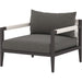 Sherwood Outdoor Chair, Bronze by Four Hands in bronze. Made from 100% olefin, aluminum, 100% polypropylene in a modern style.