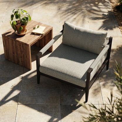 Sherwood Outdoor Chair, Bronze by Four Hands in bronze. Made from 100% olefin, aluminum, 100% polypropylene in a modern style.