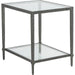 Claret Rectangular End Table by Artistica Home. Made from unique in a modern style.