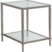 Claret Rectangular End Table by Artistica Home. Made from unique in a modern style.