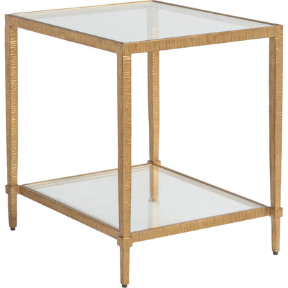 Claret Rectangular End Table by Artistica Home. Made from unique in a modern style.