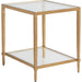 Claret Rectangular End Table by Artistica Home. Made from unique in a modern style.