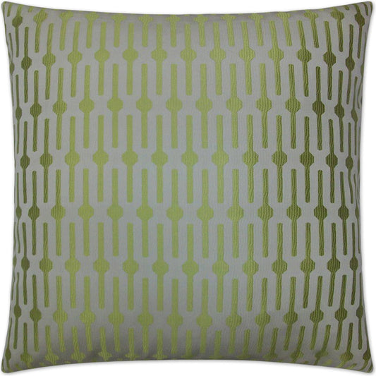 Lollipop Pillow by DV Kap Home in kiwi. Made from 100% polyester in a unique style.