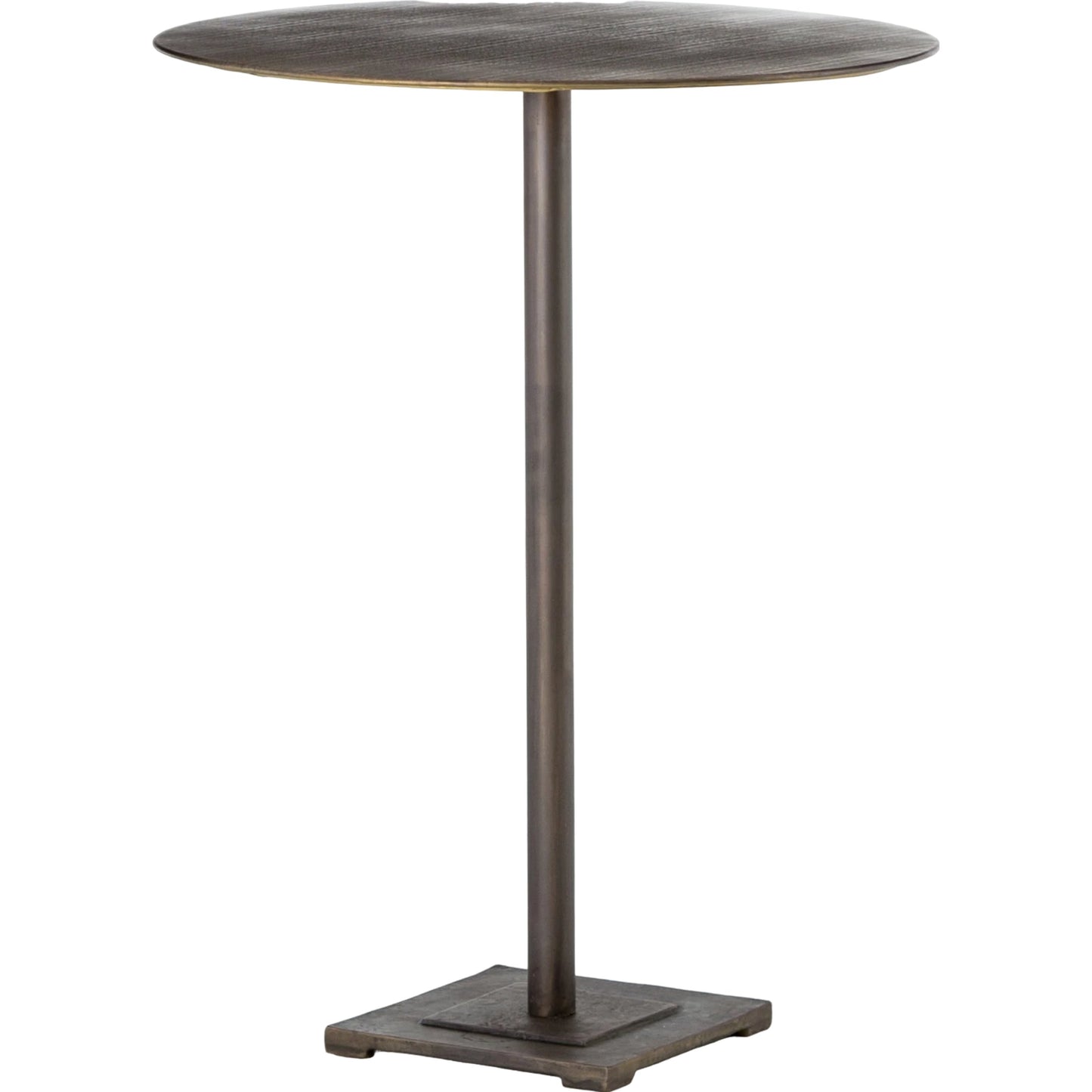 002 SI-1798664 | Additional Silo | Fannin Bar Table by Four Hands in aged brass. Made from iron in a modern style.
