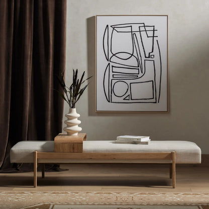 Fawkes Bench by Four Hands. Made from unique in a modern style.