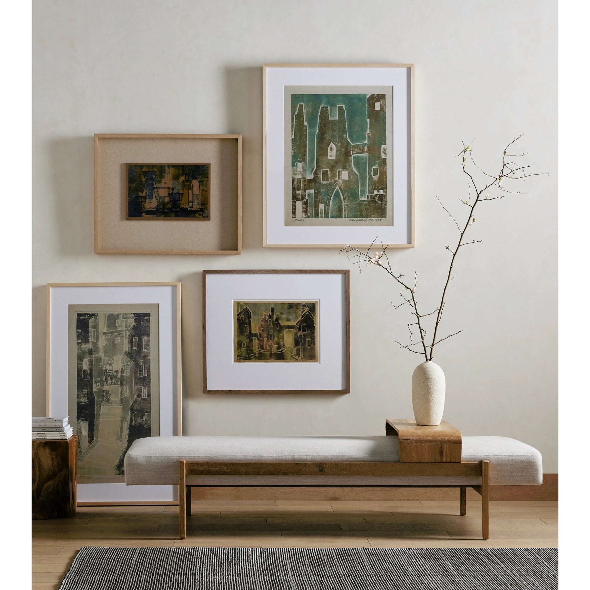 Fawkes Bench by Four Hands. Made from unique in a modern style.