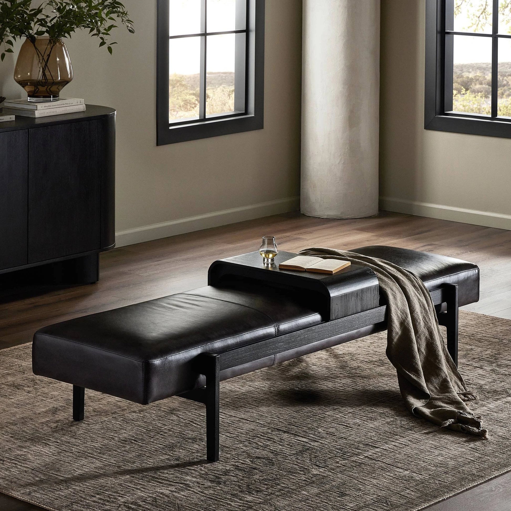 Fawkes Bench by Four Hands. Made from unique in a modern style.