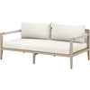 Natural Ivory, Washed Brown / 63"