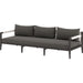 Sherwood Outdoor Sofa, Bronze by Four Hands. Made from 100% olefin, aluminum, 100% polypropylene in a modern style.