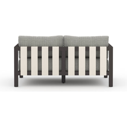 Sonoma Outdoor Sofa by Four Hands. Made from unique in a coastal style.