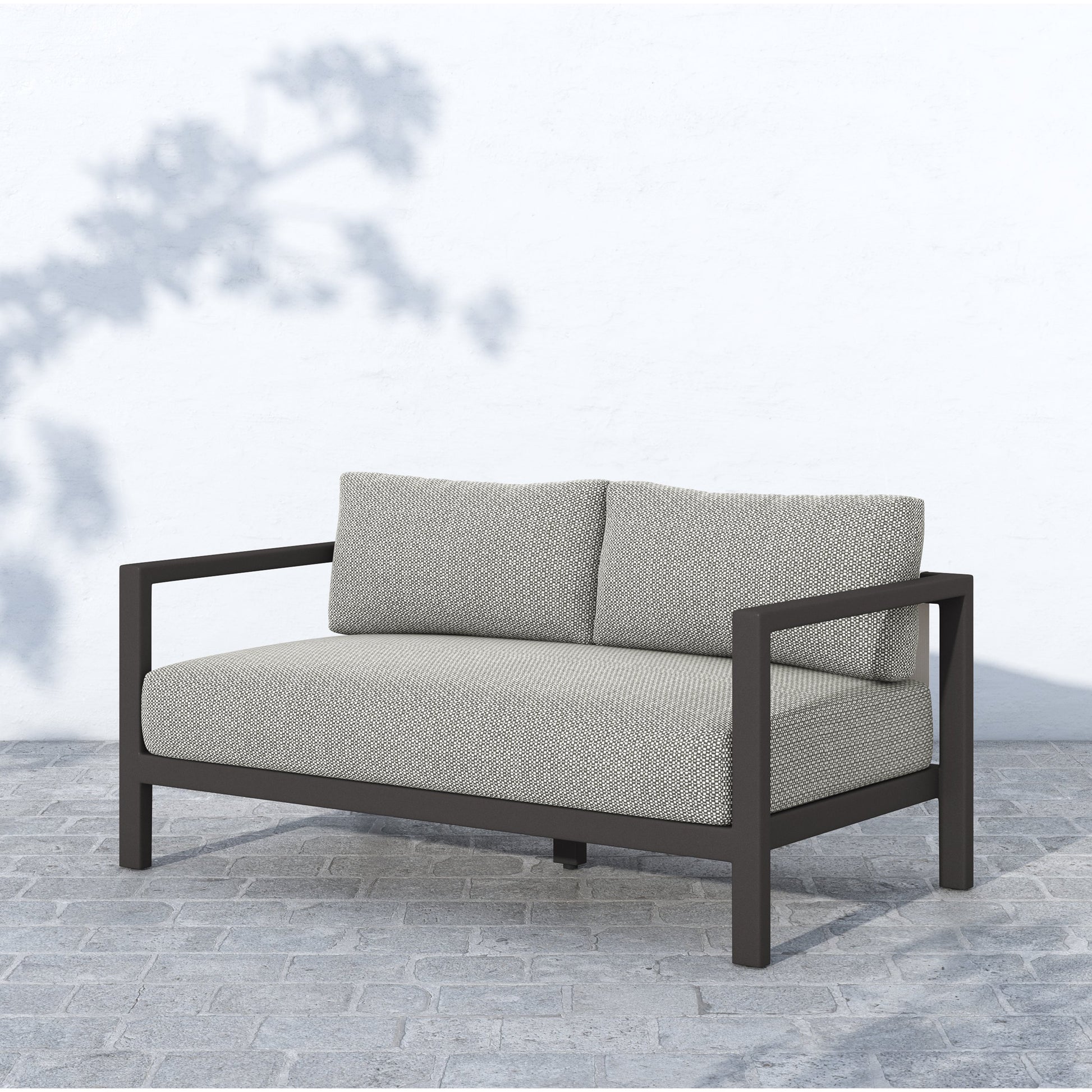 Sonoma Outdoor Sofa by Four Hands. Made from unique in a coastal style.