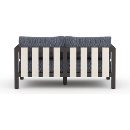 Sonoma Outdoor Sofa by Four Hands. Made from unique in a coastal style.