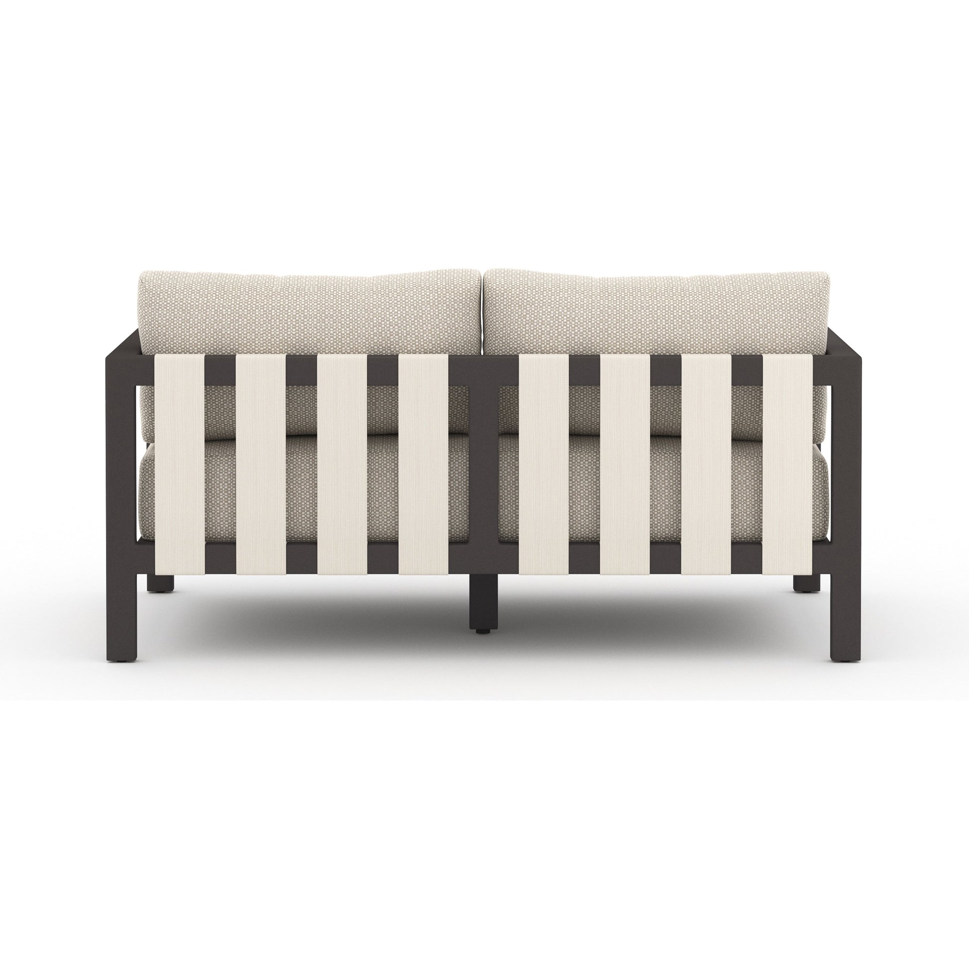 Sonoma Outdoor Sofa by Four Hands. Made from unique in a coastal style.