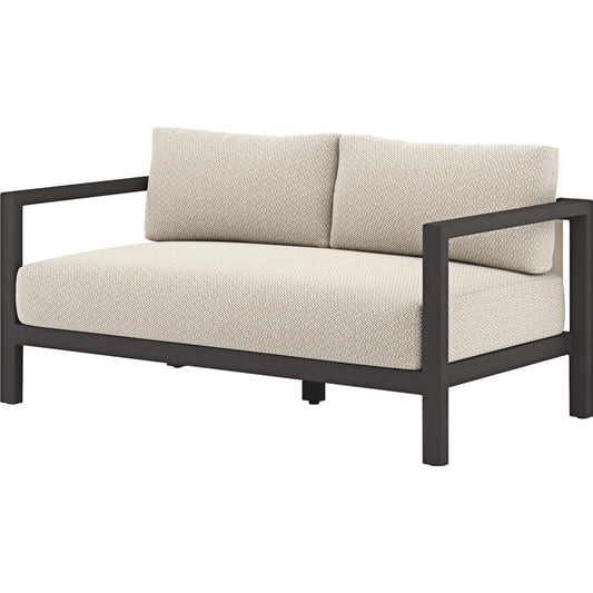 Sonoma Outdoor Sofa by Four Hands. Made from unique in a coastal style.