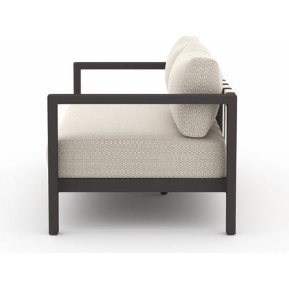 Sonoma Outdoor Sofa by Four Hands. Made from unique in a coastal style.