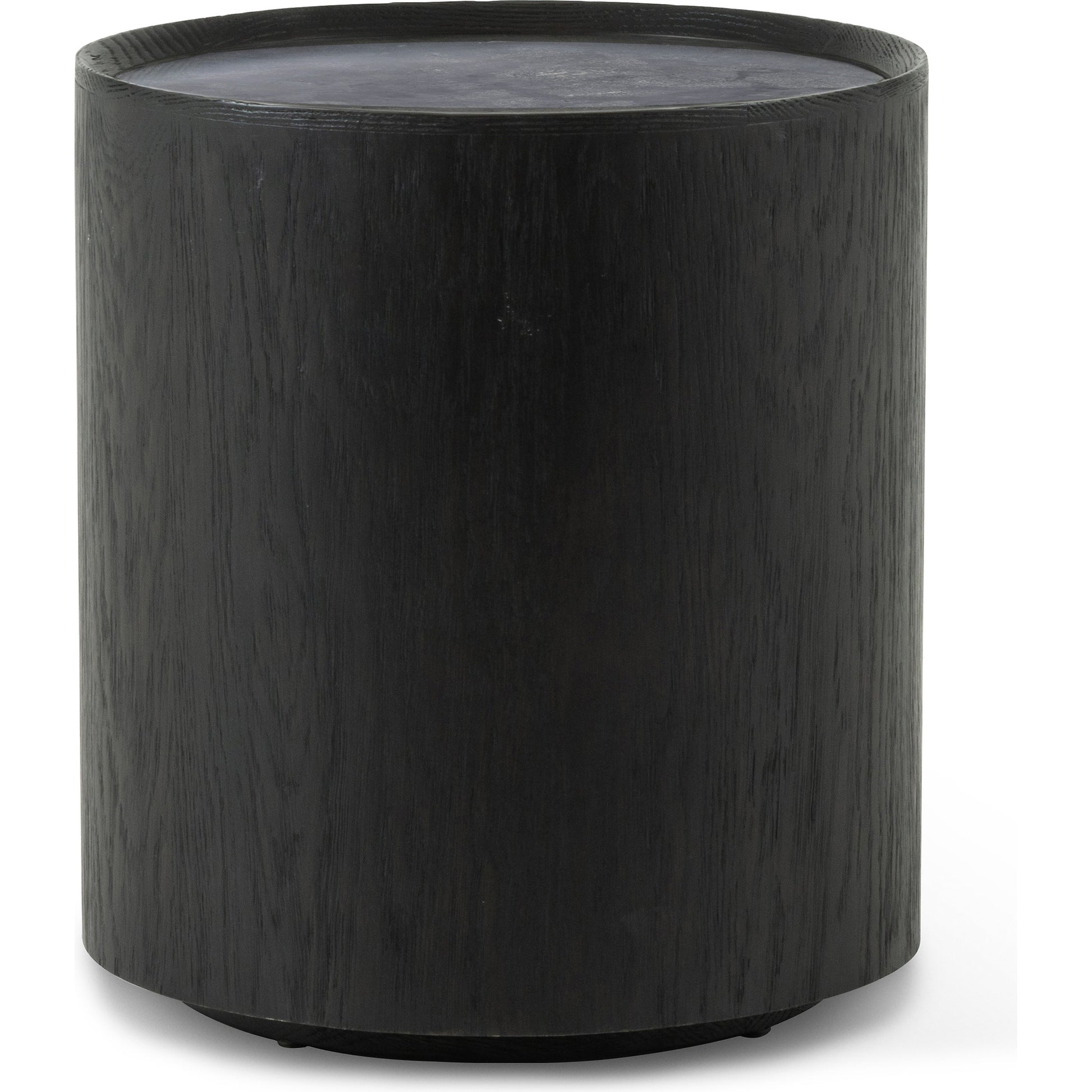 Astoria End Table by Four Hands in ebony, bluestone and ebony, blue stone. Made from bluestone, solid oak, oak plywood in a modern style.