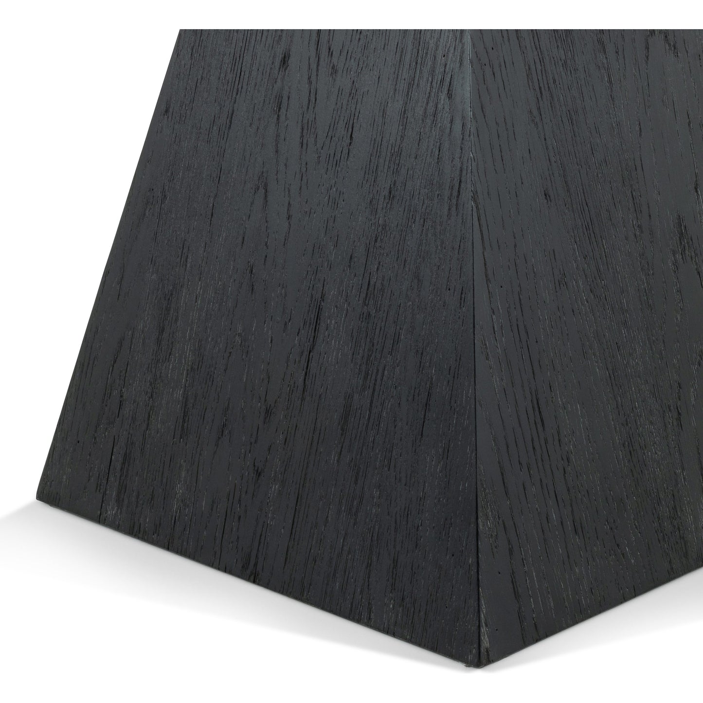 004 SI-1716625 | Closeup | Sargon Dining Table by Four Hands in washed black, bluestone and washed black, blue stone. Made from bluestone, solid oak in a modern style.