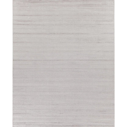 Addison Rug by Exquisite Rugs in aluminum. Made from bamboo silk in a unique style.