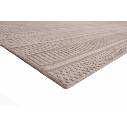 Addison Rug by Exquisite Rugs in aluminum. Made from bamboo silk in a unique style.
