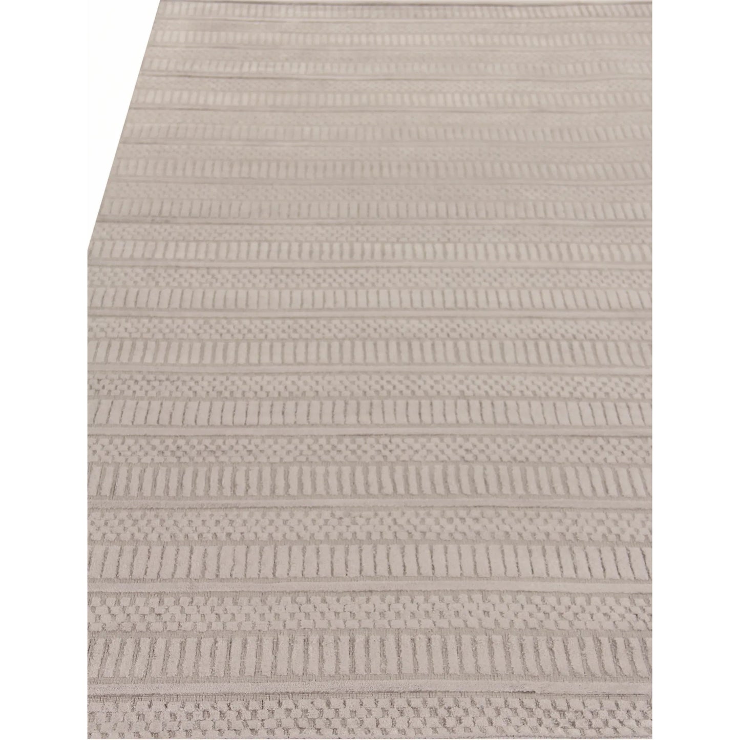 003 SI-2383715,SI-2383716 | Closeup | Addison Rug by Exquisite Rugs in aluminum. Made from bamboo silk in a unique style.