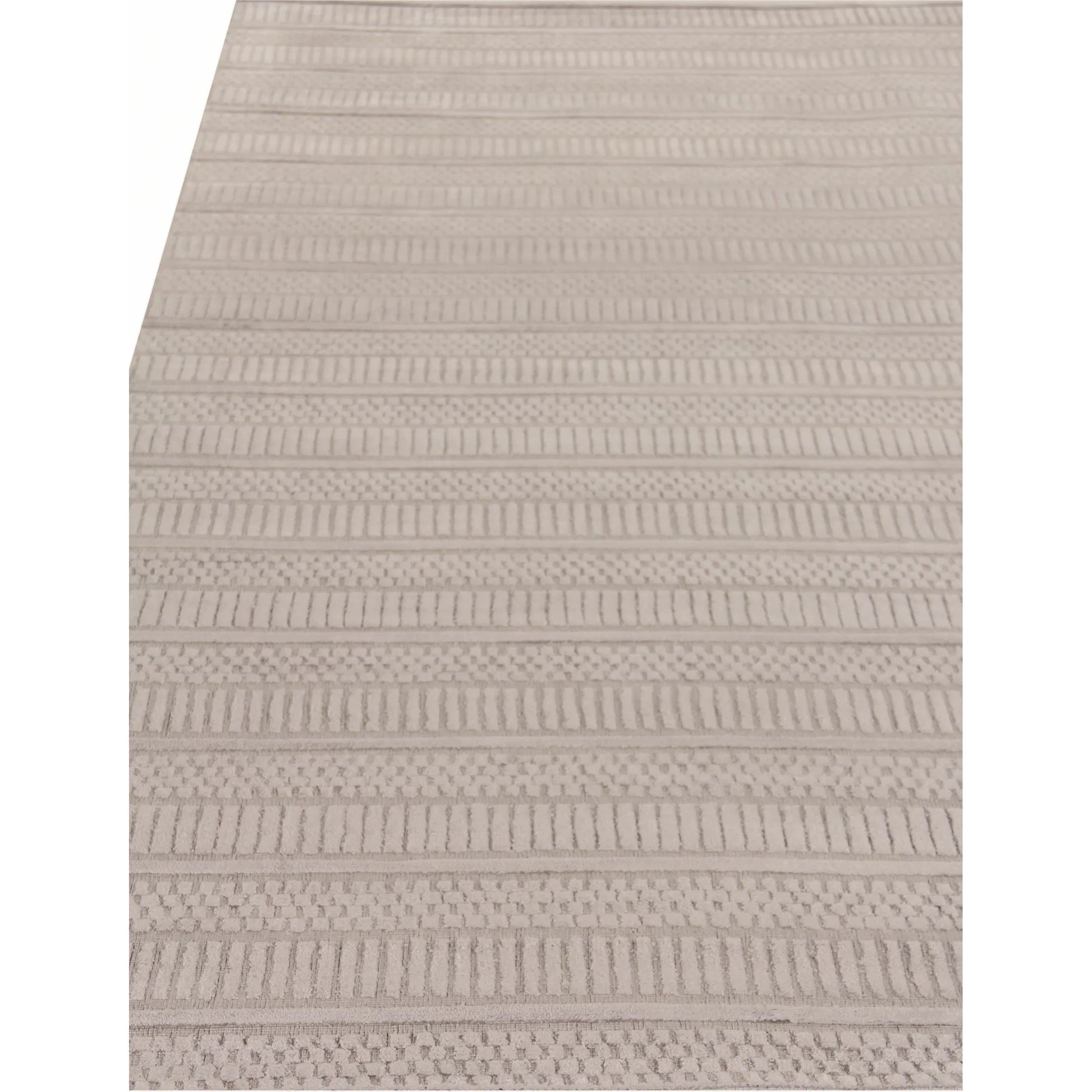Addison Rug by Exquisite Rugs in aluminum. Made from bamboo silk in a unique style.