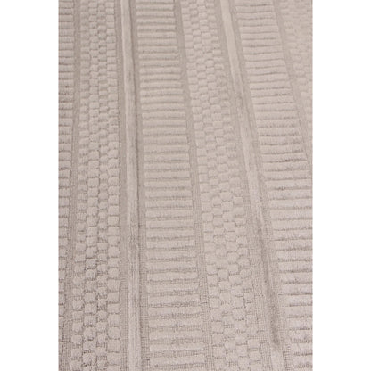 Addison Rug by Exquisite Rugs in aluminum. Made from bamboo silk in a unique style.